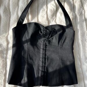 ASTR the label black halter top